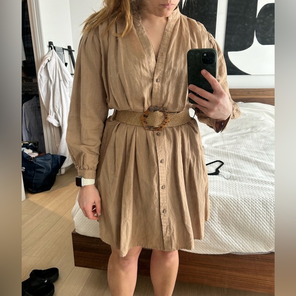 Zara linen mini dress - Picture 3 of 3